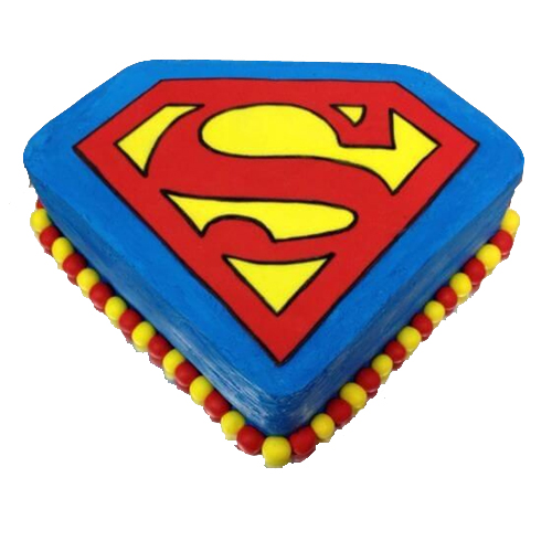 1kg Superman Cake